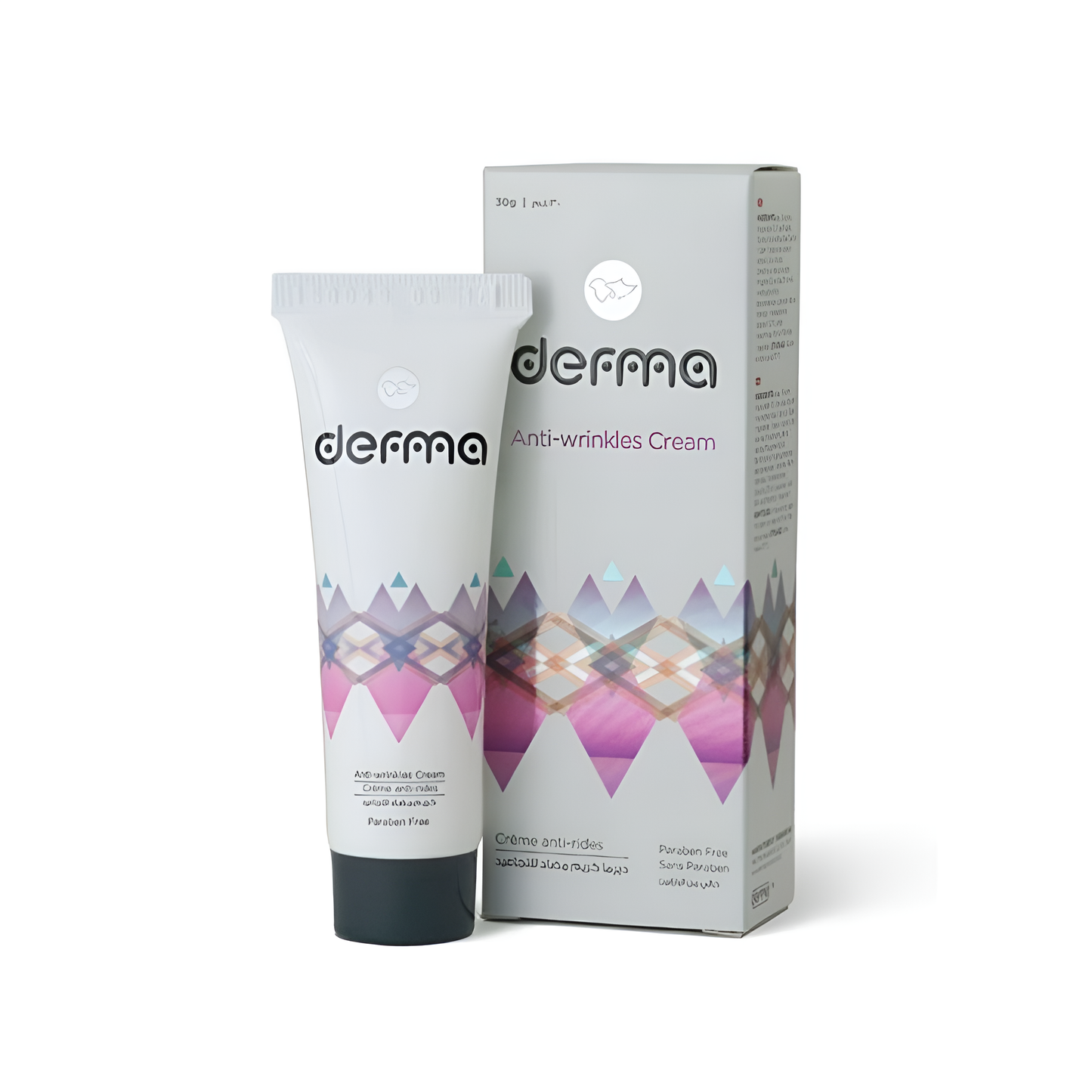 Crème anti-rides DERMA 30ml soin nuit Rétinol sur laparadulac.com, parapharmacie Tunisie.