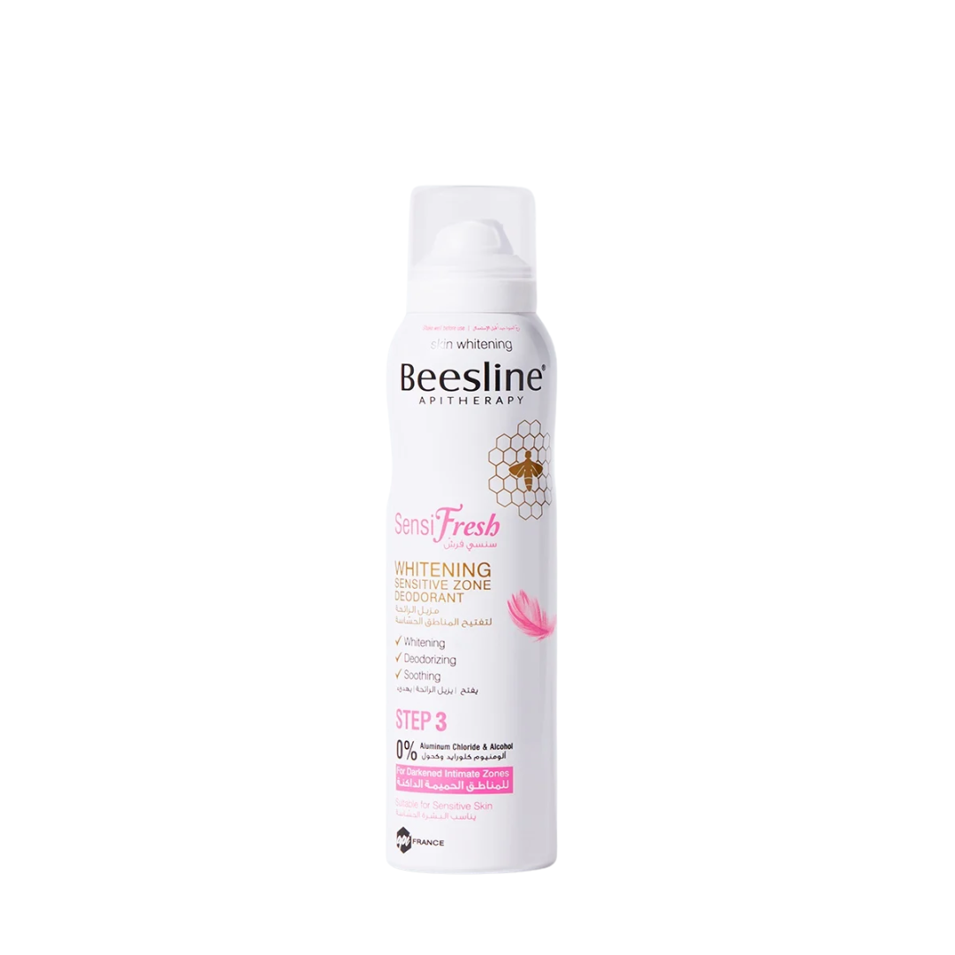 "BEESLINE déodorant intime éclaircissant 150 ml x2 sur laparadulac.com, parapharmacie Tunisie, soin doux et efficace pour zones sensibles."