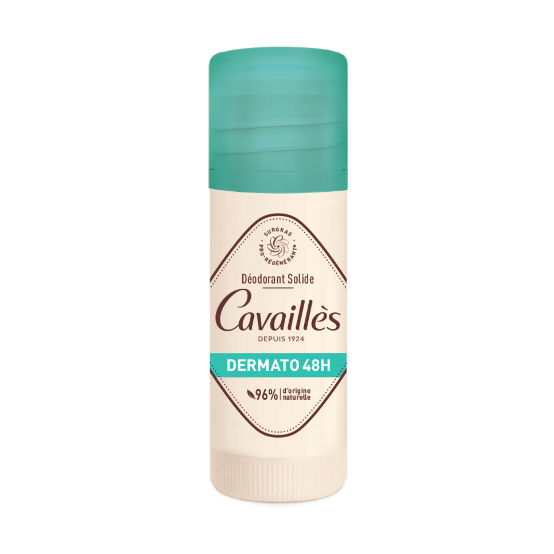 Déodorant stick Rogé Cavaillès peaux sensibles 40ml sur laparadulac.com, parapharmacie Tunisie, soin anti-odeurs et apaisant.