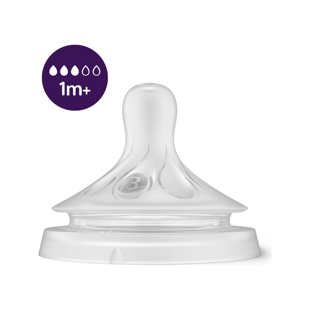 Tétines Philips Avent Natural 1M+, 3M+, 6M+ pour biberons, à retrouver sur laparadulac.com, parapharmacie Tunisie.