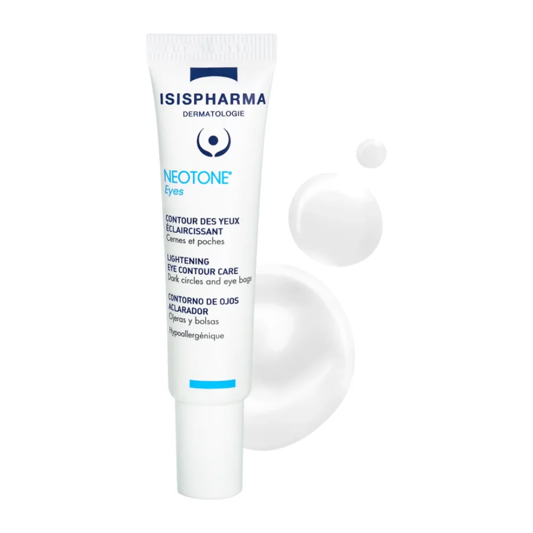 ISISPHARMA Neotone Eyes Contour des Yeux Tunisie – soin contour des yeux anti-cernes et anti-taches, crème dépigmentante regard, dermocosmétique française ISISPHARMA, parapharmacie en ligne Tunisie Lac 2, produits ISISPHARMA originaux pas cher Tunisie, acheter Neotone Eyes en Tunisie sur laparadulac.com