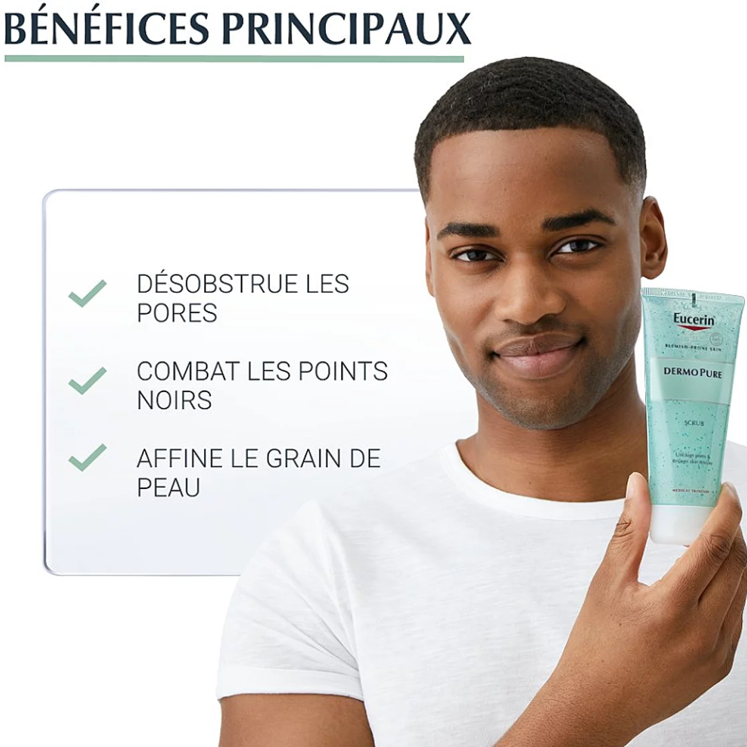 Eucerin Dermopure exfoliant peaux à imperfections – parapharmacie Tunisie prix et livraison