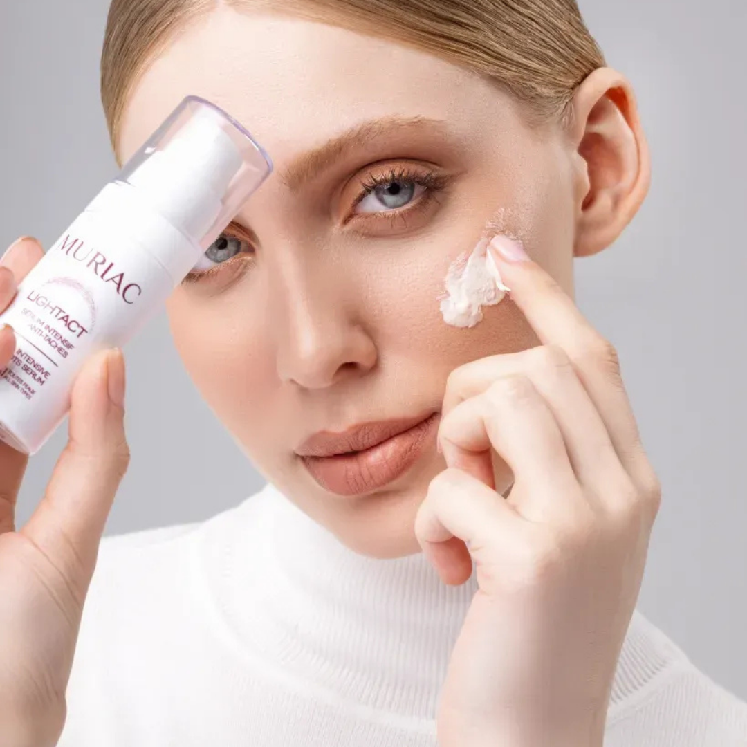 Sérum intensif anti‑taches MURIAC Lightact 30 ml – exfoliant exfoliation mélanine, éclat unifié – parapharmacie Tunisie – laparadulac.com