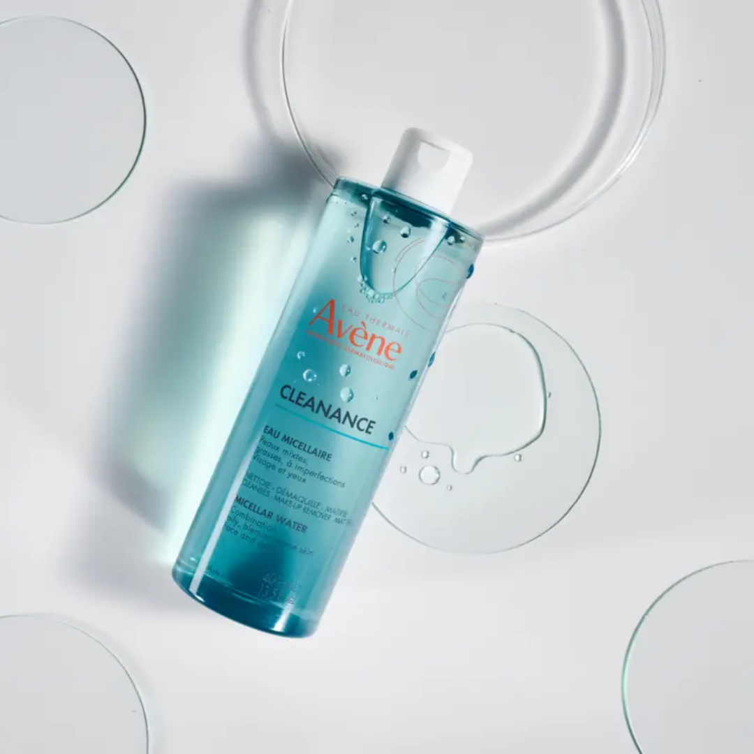 “Cleanance Eau Micellaire 400 ml – eau nettoyante peaux grasses à imperfections – parapharmacie Tunisie – disponible sur laparadulac.com”