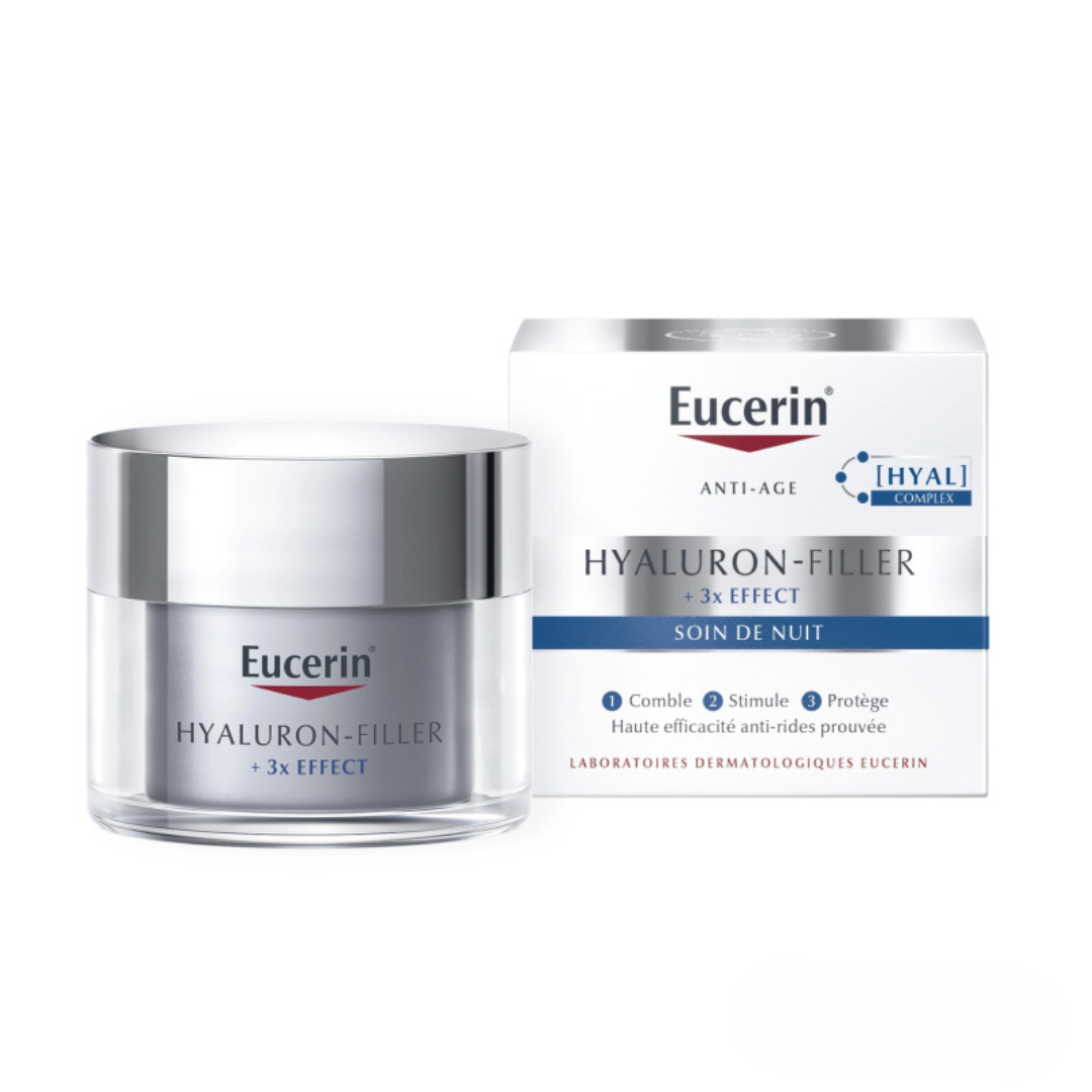 Eucerin Hyaluron-Filler 3 Effect Nuit – anti-âge, repulpant – prix Tunisie, livraison rapide