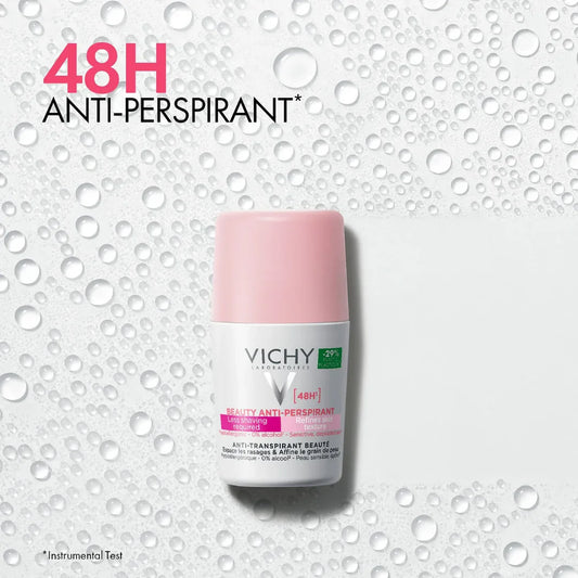 VICHY Déodorant Beauté Anti-Transpirant 48H Tunisie original authentique - parapharmacie en ligne La Para Du Lac