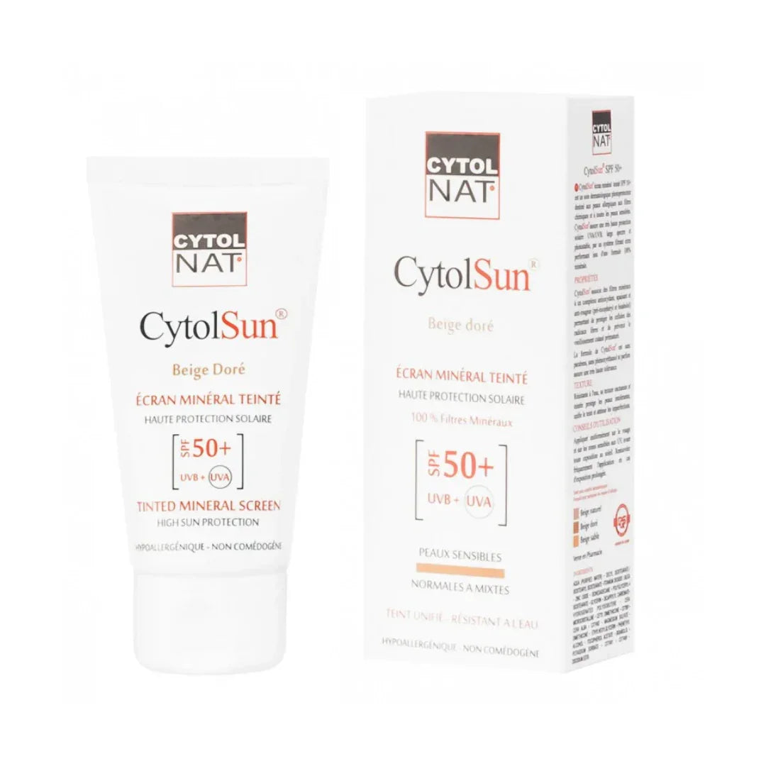 CYTOLNAT Cytolsun Ecran SPF50+ Teinte Beige Naturel Tunisie original authentique - parapharmacie en ligne La Para Du Lac