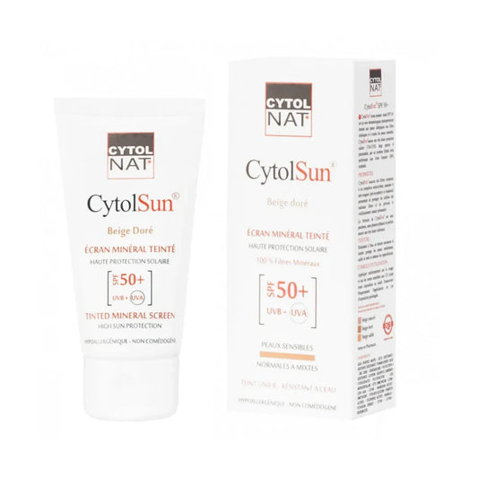 CYTOLNAT Cytolsun Ecran SPF50+ Teinte Beige Naturel Tunisie original authentique - parapharmacie en ligne La Para Du Lac