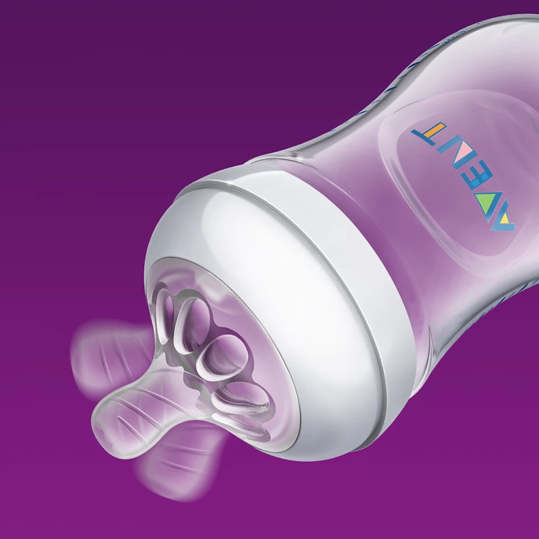 Biberon nouveau-né Philips Avent Natural 125ml en vente sur laparadulac.com | Parapharmacie Tunisie | Allaitement naturel & anti-colique