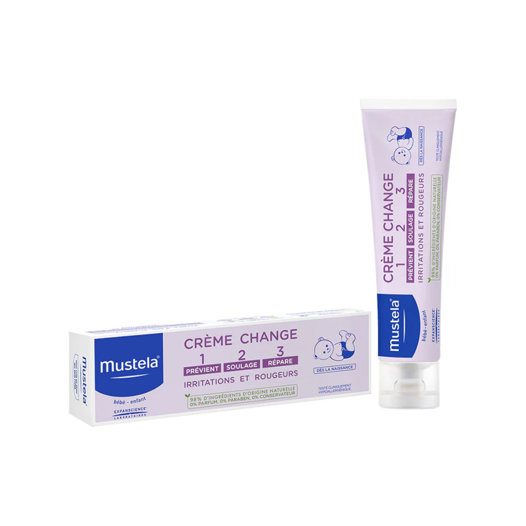 Crème change 123 Mustela 50ml et 100ml pour bébés – parapharmacie Tunisie laparadulac.com