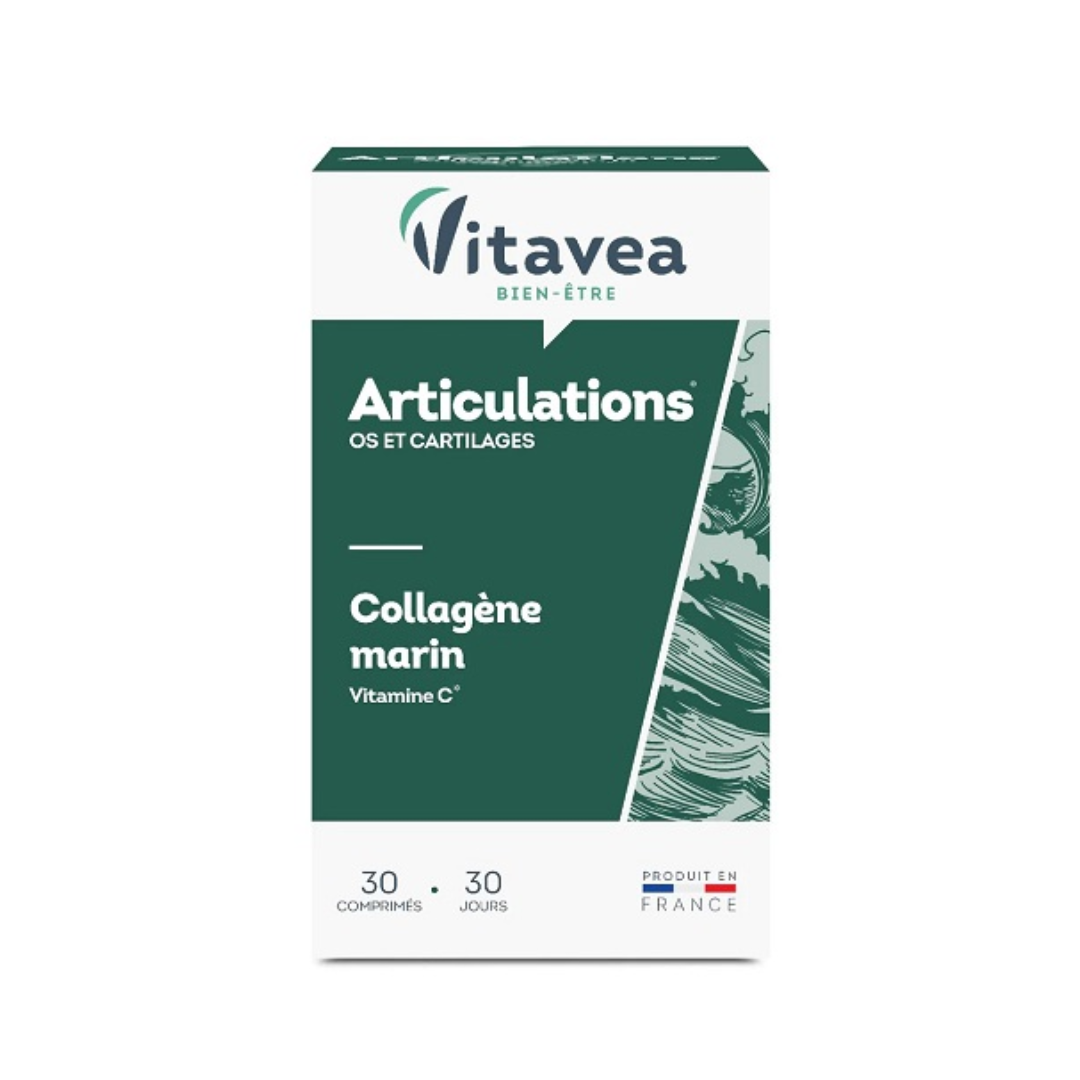 Complément Vitavea articulations au collagène marin – parapharmacie Tunisie sur laparadulac.com – santé des os et mobilité renforcée