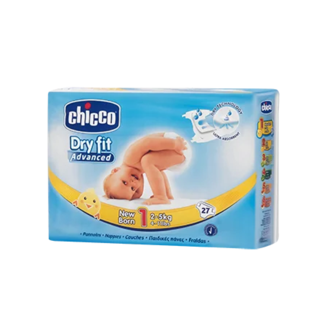 Couches Chicco Dry Fit 3-6kg ultra absorbantes et confortables – en vente sur laparadulac.com parapharmacie Tunisie