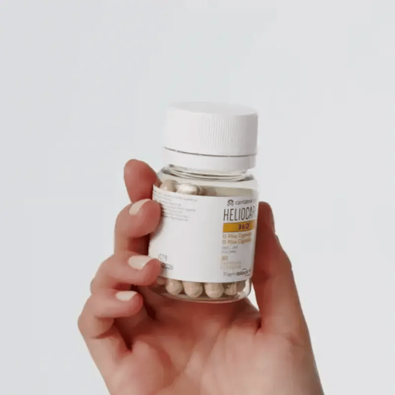 HELIOCARE 360° D Plus Capsules – complément alimentaire photoprotecteur, vitamine D, protection solaire de l’intérieur – parapharmacie Tunisie LaparaDuLac