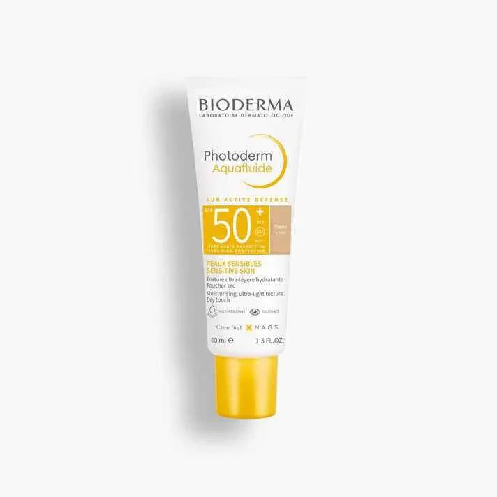 BIODERMA Photoderm Max Aquafluid Teinté Clair SPF50+ Tunisie original authentique - parapharmacie en ligne La Para Du Lac
