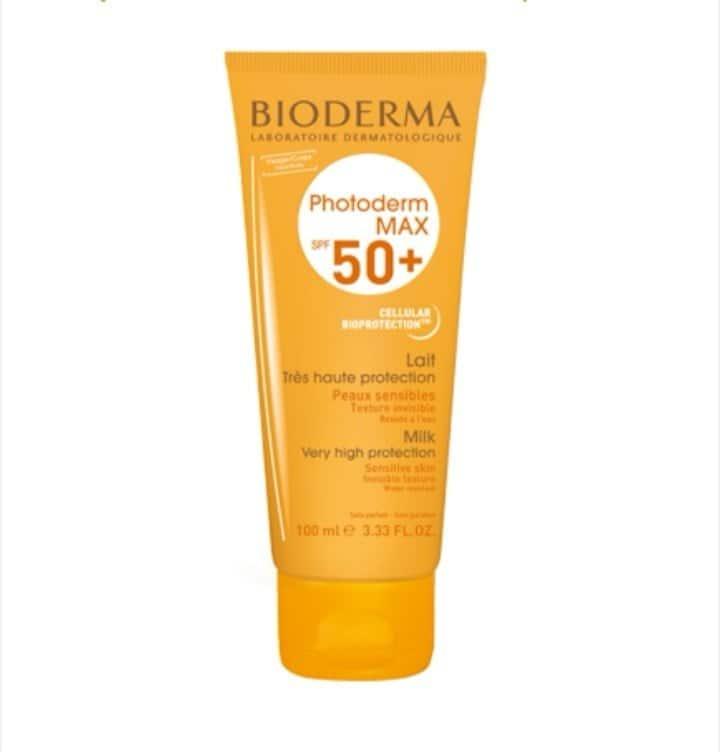 BIODERMA Photoderm Max Lait Solaire SPF50+ Tunisie original authentique - parapharmacie en ligne La Para Du Lac