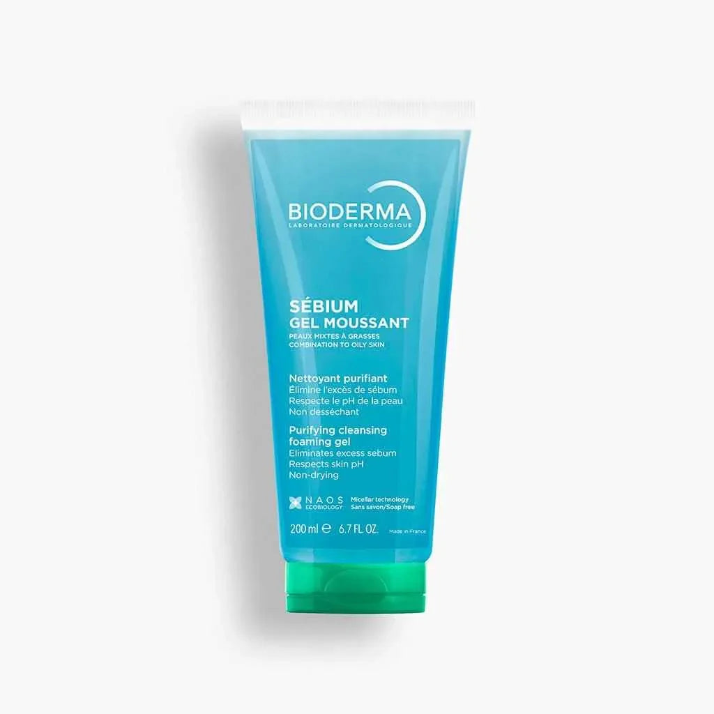 BIODERMA Sébium Gel Moussant Tunisie original authentique - parapharmacie en ligne La Para Du Lac