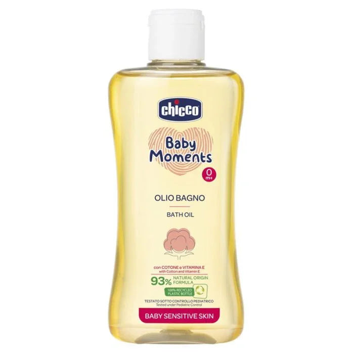 Chicco Baby Moments Huile de bain pour peau sensible bébé | La Para Du Lac