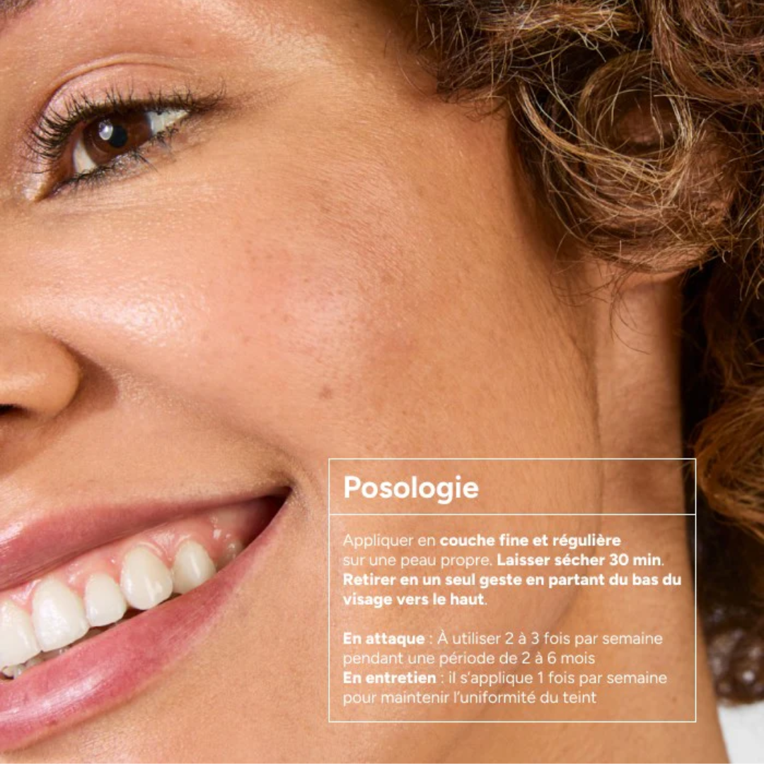 "ACM Depiwhite masque pelliculable sur laparadulac.com, parapharmacie Tunisie, soin anti-taches visage pour un teint unifié et éclatant."