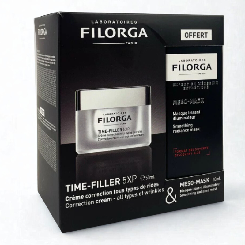 FILORGA Coffret Time Filler 5XP Creme + Meso Mask 30ml Offert