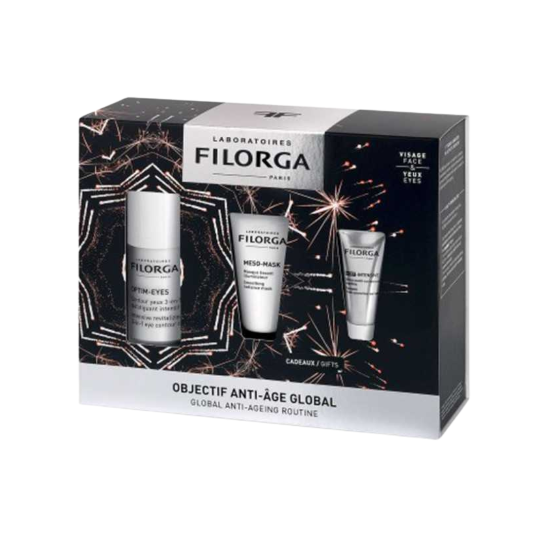 FILORGA Coffret OPTIM-EYES, MESO-MASK, NCEF-INTENSIVE sur laparadulac.com – Coffret anti-âge complet en parapharmacie en ligne en Tunisie
