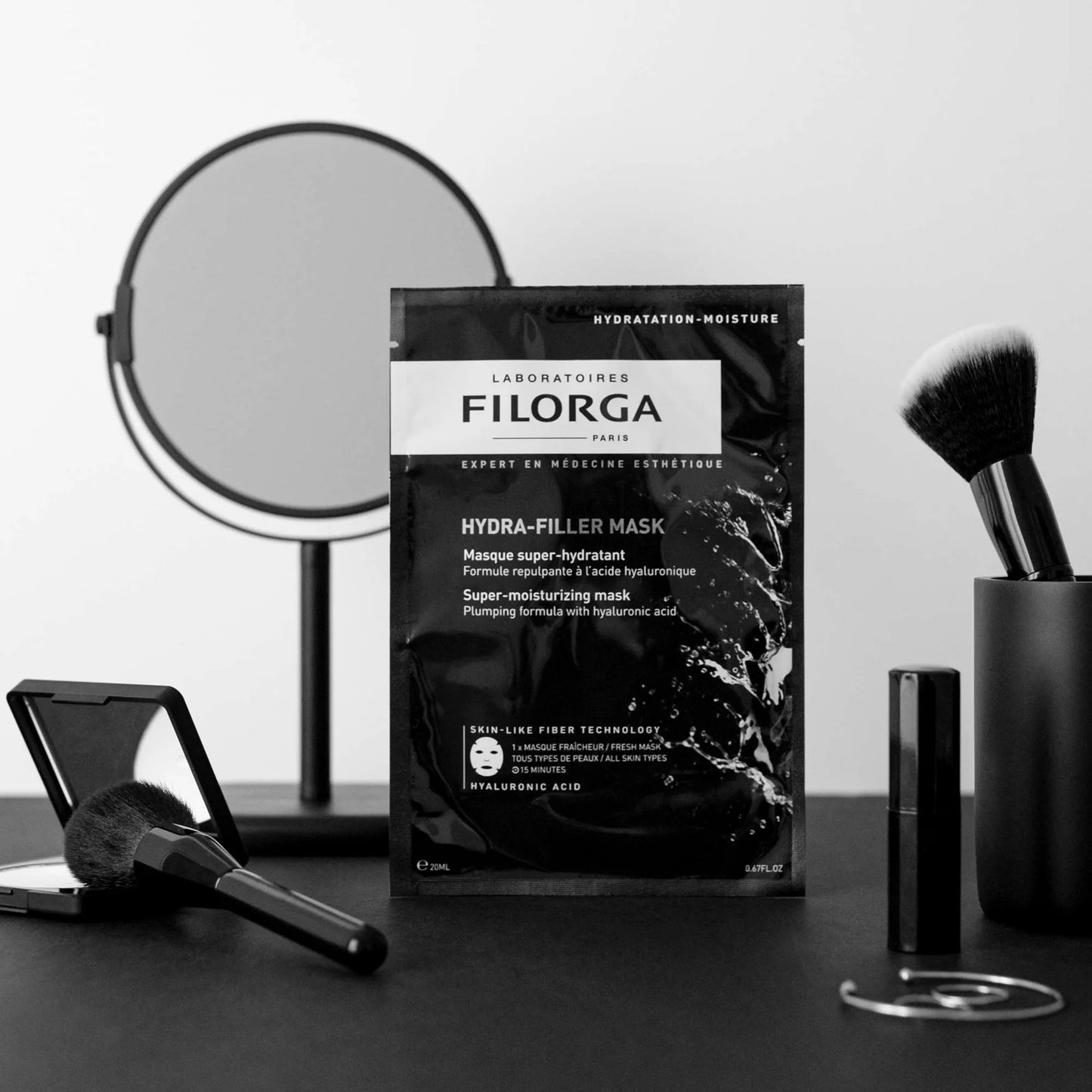 FILORGA HYDRA-FILLER MASK – Masque hydratant visage à l’acide hyaluronique sur laparadulac.com, parapharmacie en ligne en Tunisie