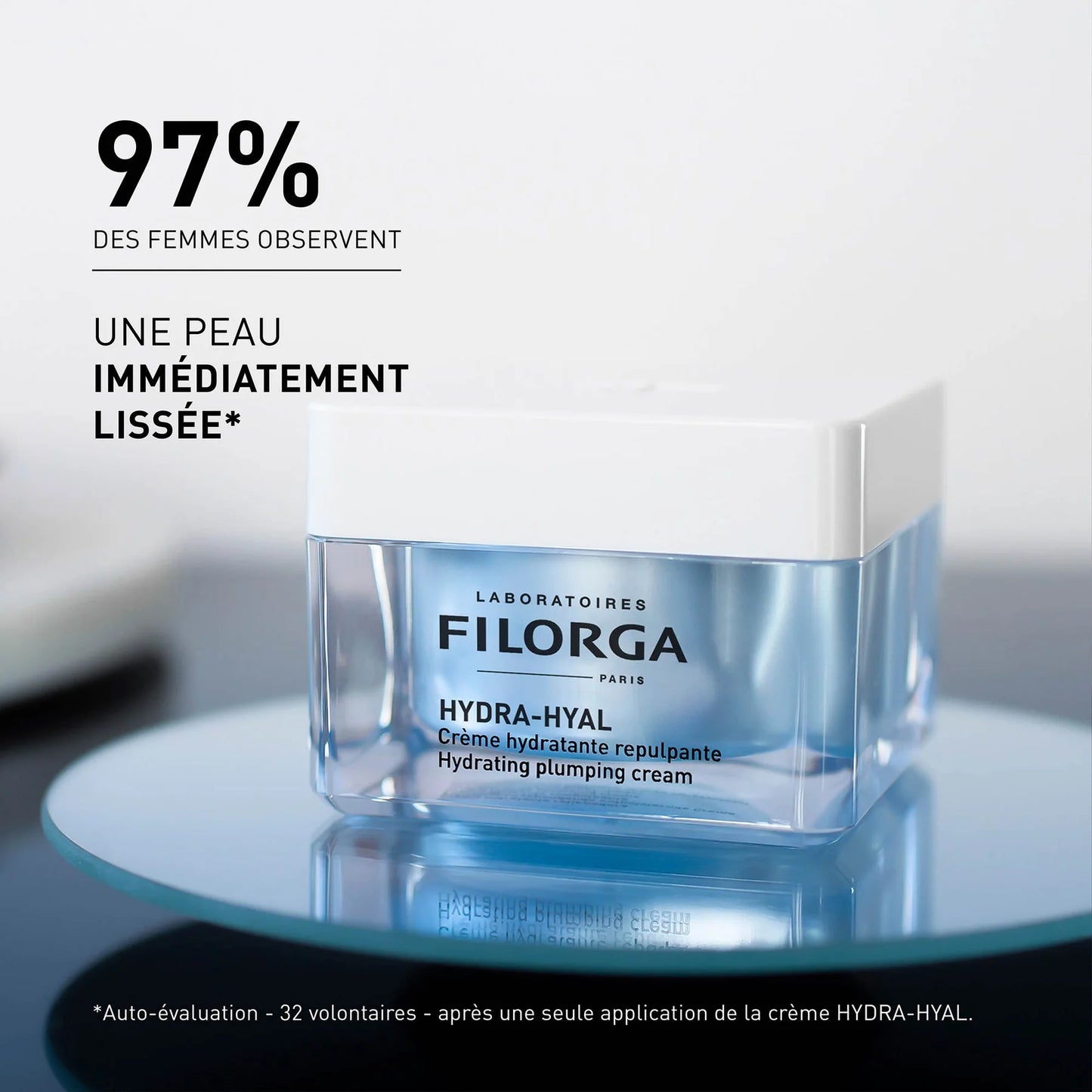 FILORGA HYDRA-HYAL – Crème hydratante repulpante visage sur laparadulac.com, parapharmacie en ligne en Tunisie
