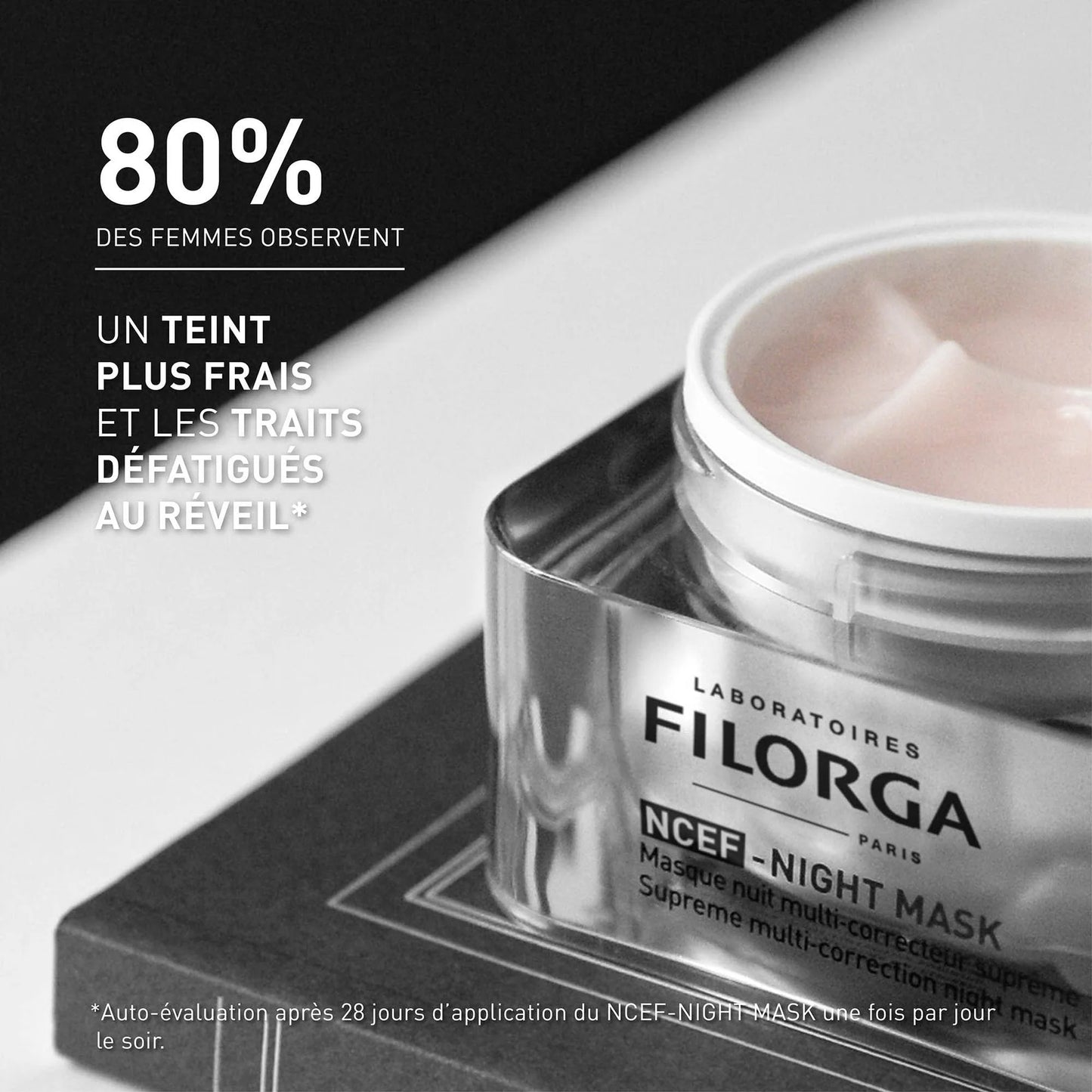 FILORGA NCEF-NIGHT MASK – Masque de nuit régénérant visage sur laparadulac.com, parapharmacie en ligne en Tunisie