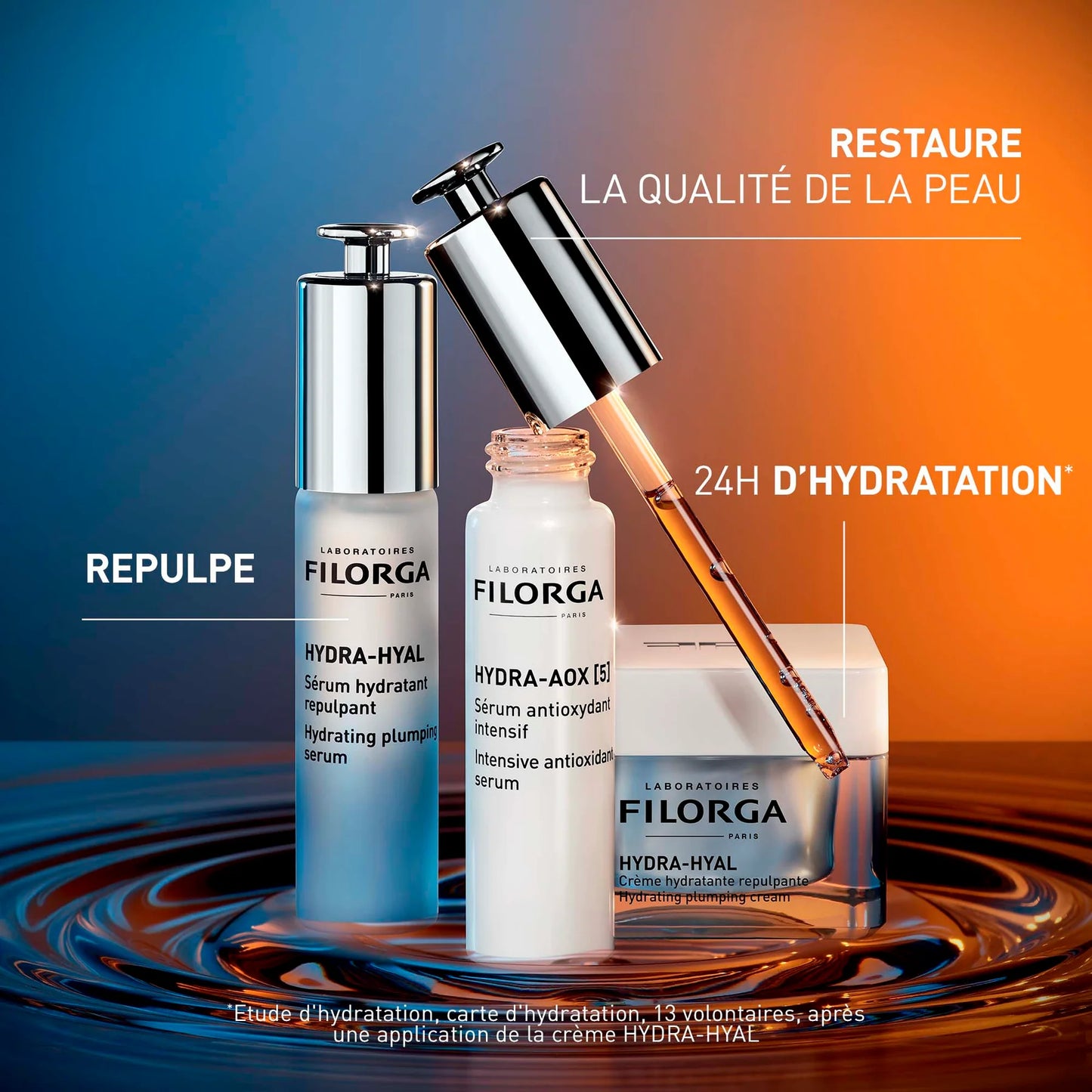 FILORGA HYDRA-AOX 5 – Sérum antioxydant visage en vente sur laparadulac.com, parapharmacie en ligne en Tunisie