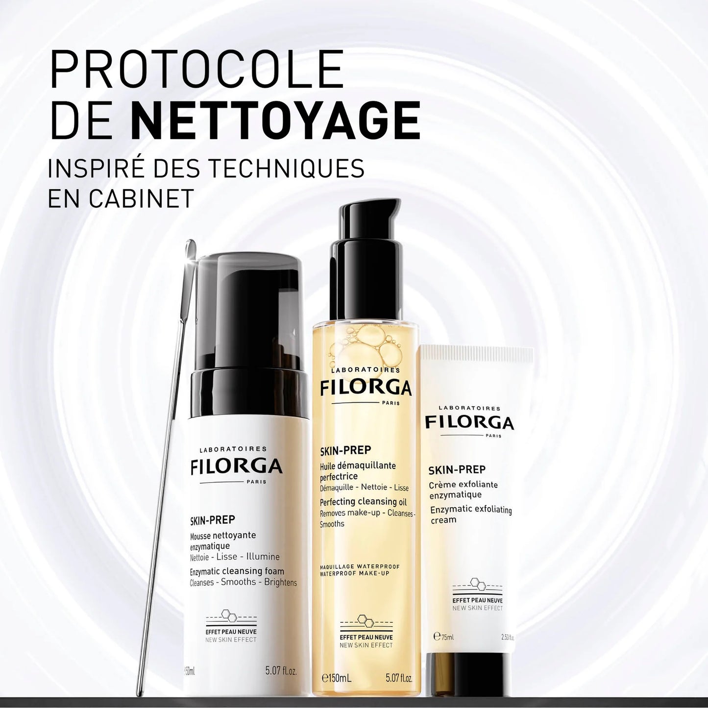 FILORGA SKIN-PREP – Crème exfoliante enzymatique douce visage sur laparadulac.com, parapharmacie en ligne en Tunisie