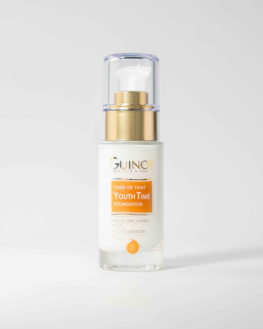 GUINOT Tunisie Youth Time fond de teint jeunesse N°2 Tunisie - Maquillage professionnel livraison rapide