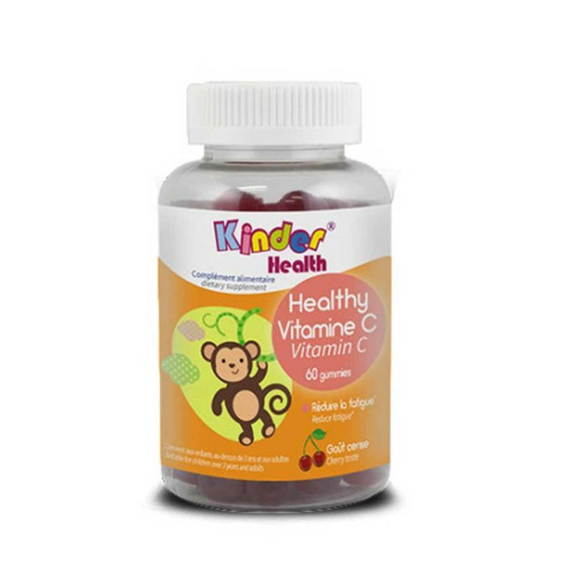 Gommes Kinder Health pour enfants chez laparadulac.com, parapharmacie Tunisie : compléments naturels pour immunité, croissance, sommeil, énergie.