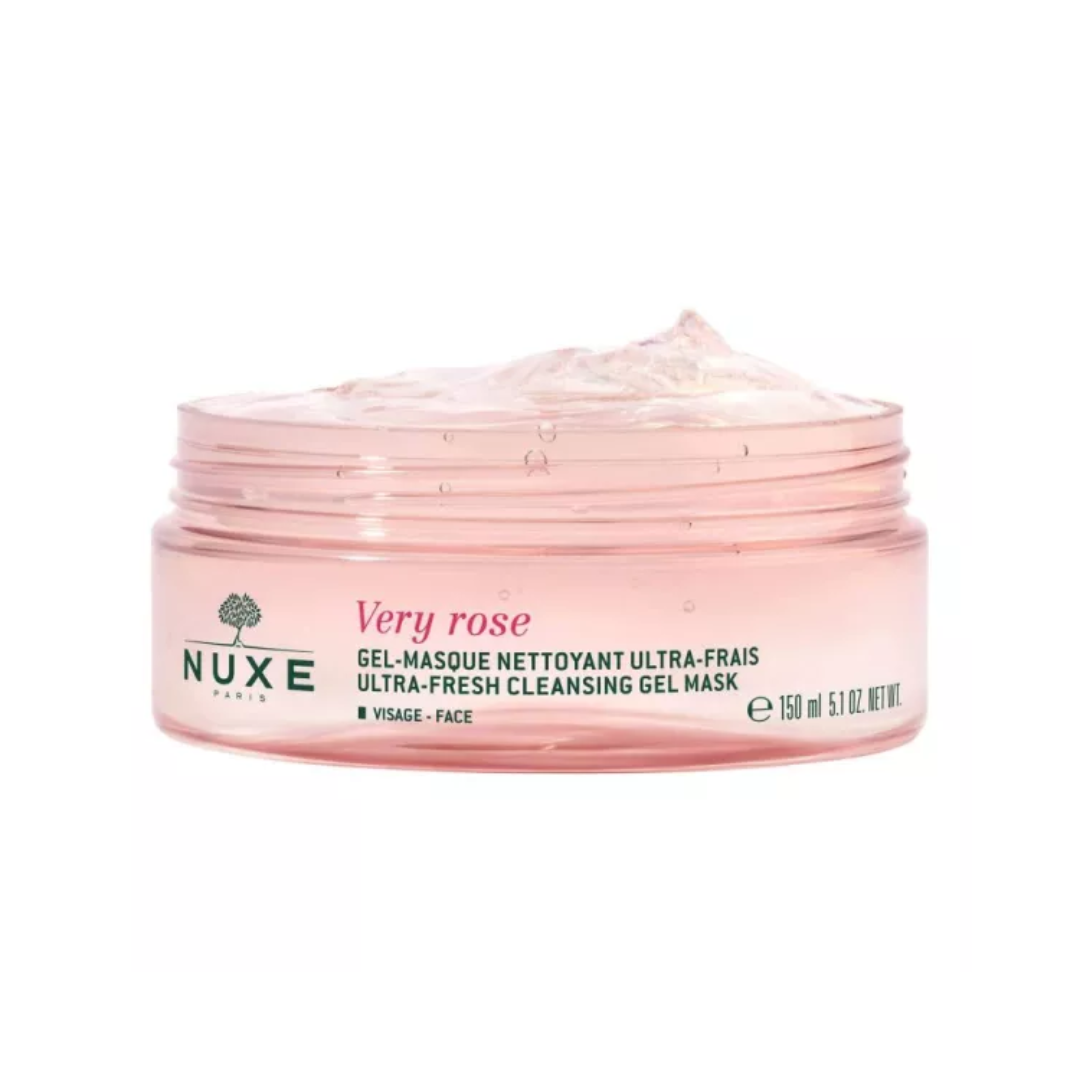 Gel nettoyant NUXE Very Rose 150 ml sur laparadulac.com – nettoyant purifiant à la rose en parapharmacie Tunisie
