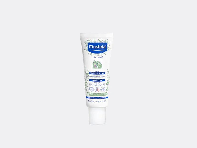 Mustela Cradle Cap Cream 40ml pour soin des croûtes de lait bébé | La Para Du Lac