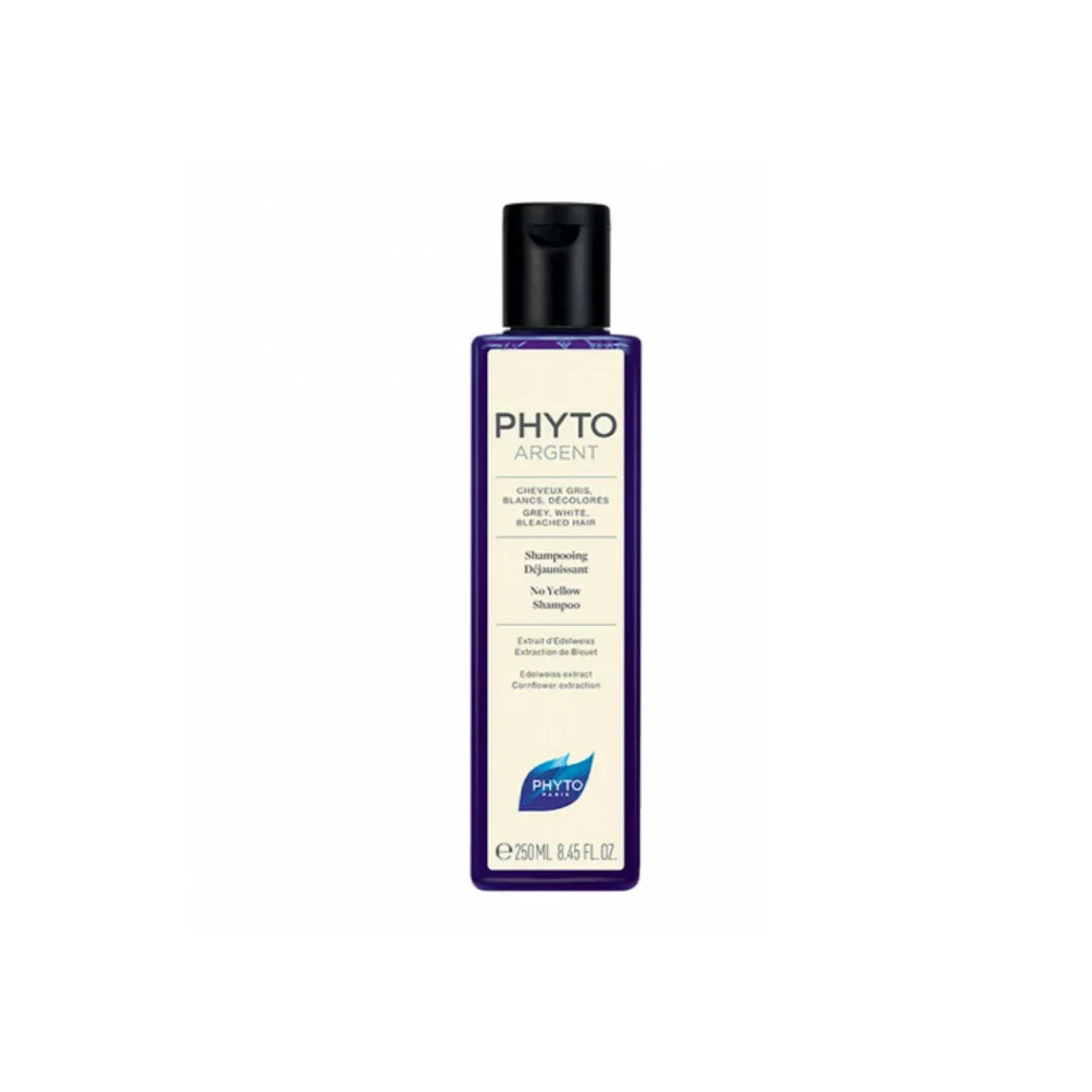 PHYTO ARGENT Shampooing Déjaunissant Cheveux Gris Tunisie original authentique - parapharmacie en ligne La Para Du Lac