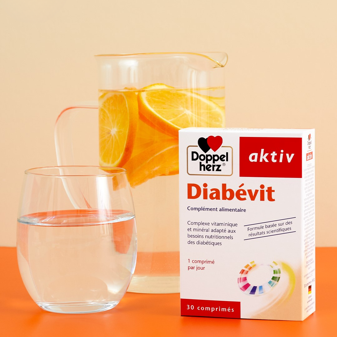 Diabévit pour équilibre glycémique, disponible sur laparadulac.com, parapharmacie Tunisie, soutien nutritionnel pour diabétiques.