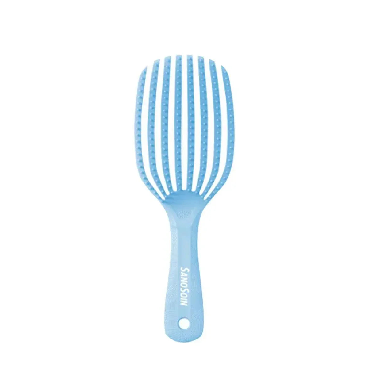 SANOSOIN Brosse A Cheveux Curly Turquoise Tunisie original authentique - parapharmacie en ligne La Para Du Lac