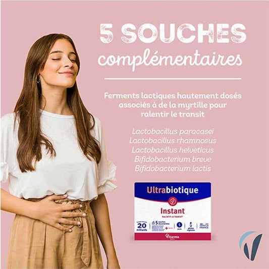 VITAVEA Ultrabiotique Instant Tunisie original authentique - parapharmacie en ligne La Para Du Lac