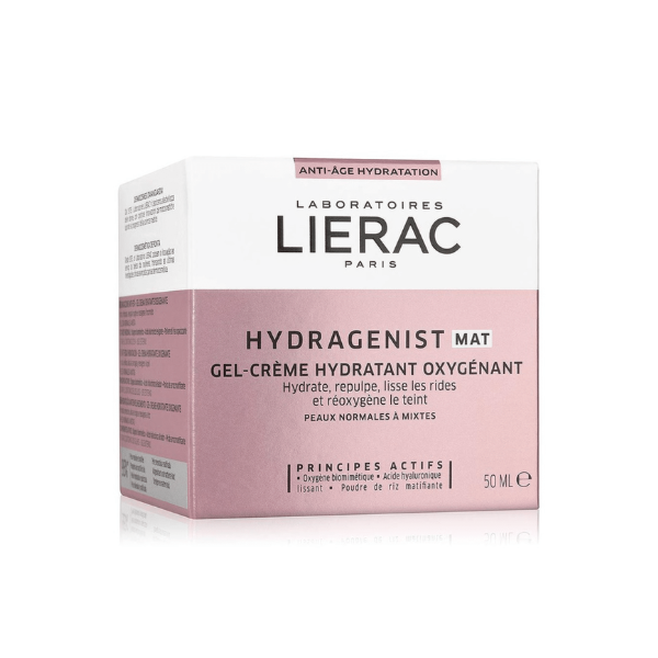 LIERAC HYDRAGENIST MAT Gel-Crème Hydratant Oxygenant 50ml