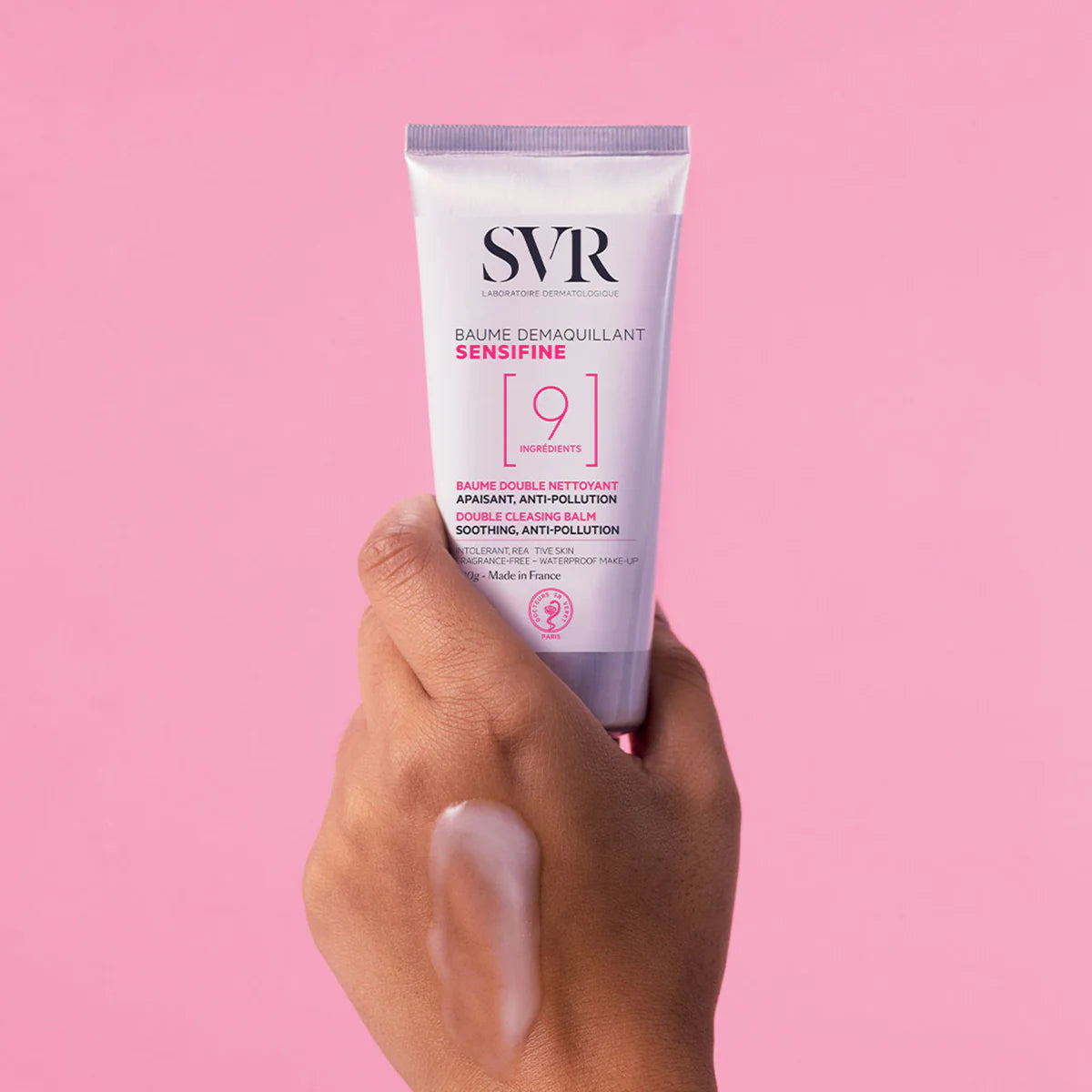 SVR SENSIFINE Baume Démaquillant – soin nettoyant doux visage et yeux, vendu sur laparadulac.com, parapharmacie en ligne pas chère en Tunisie.