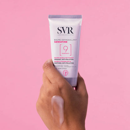SVR SENSIFINE Baume Démaquillant – soin nettoyant doux visage et yeux, vendu sur laparadulac.com, parapharmacie en ligne pas chère en Tunisie.