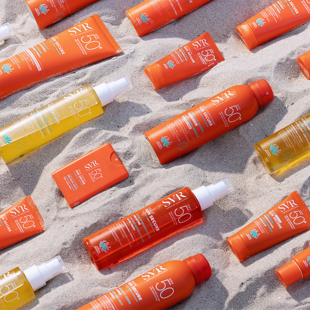 SVR SUN SECURE Écran Minéral Teinté SPF50 – solaire teinté pour peaux normales à mixtes. Disponible sur laparadulac.com, parapharmacie Tunisie à prix mini.