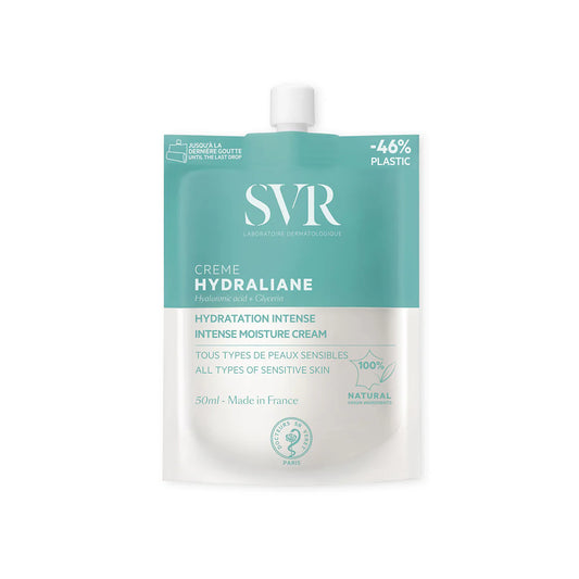 SVR Hydraliane Crème 50ml – soin hydratant riche pour peaux sensibles. Dispo sur laparadulac.com, meilleure parapharmacie Tunisie à prix mini.