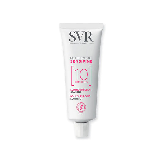 SVR SENSIFINE Nutri-Baume 40 ml – baume hydratant et apaisant pour peaux réactives, en vente sur laparadulac.com, parapharmacie tunisienne de confiance.