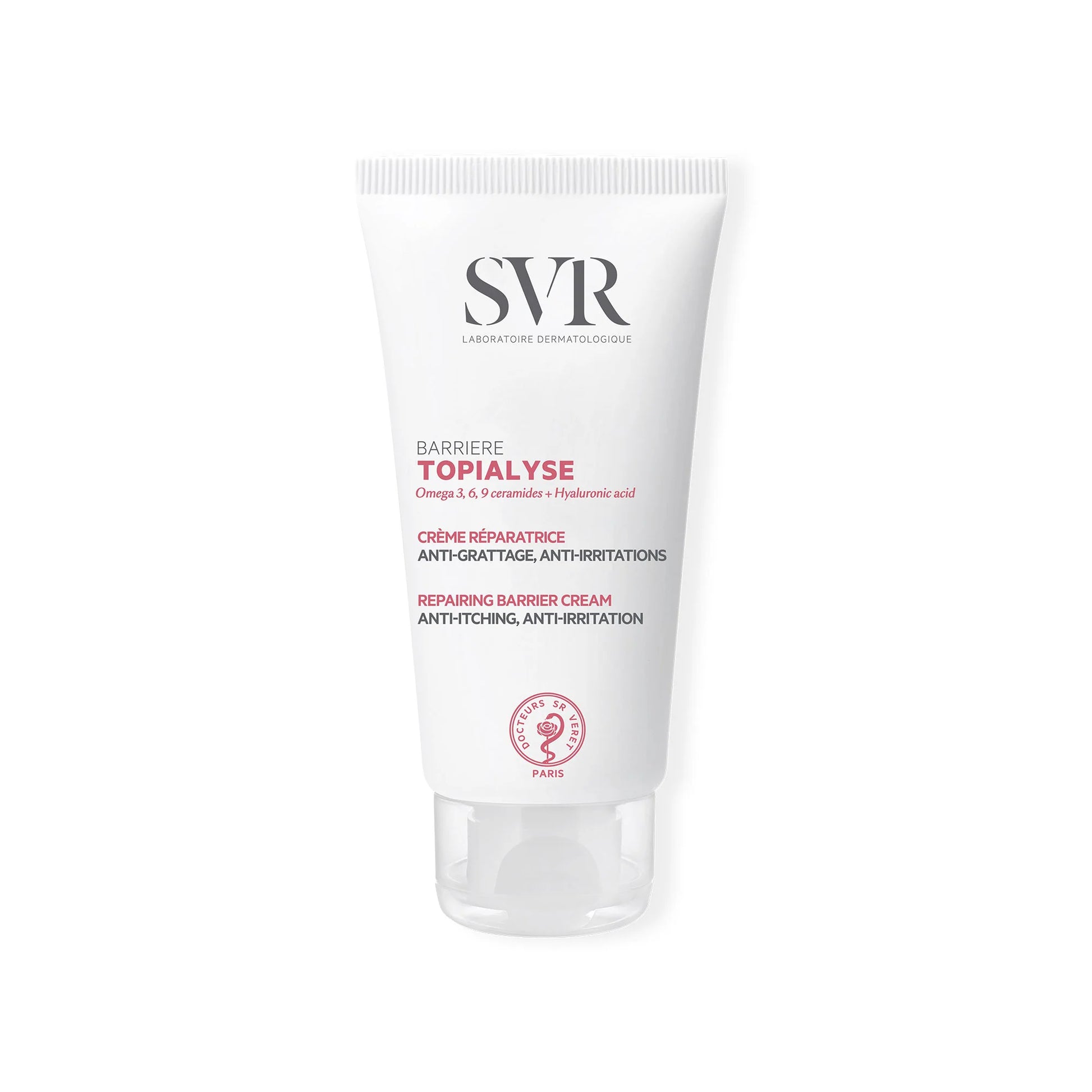 SVR Topialyse Barrière – Crème protectrice et réparatrice pour peaux irritées – Disponible sur La Para du Lac, parapharmacie en ligne N°1 en Tunisie.