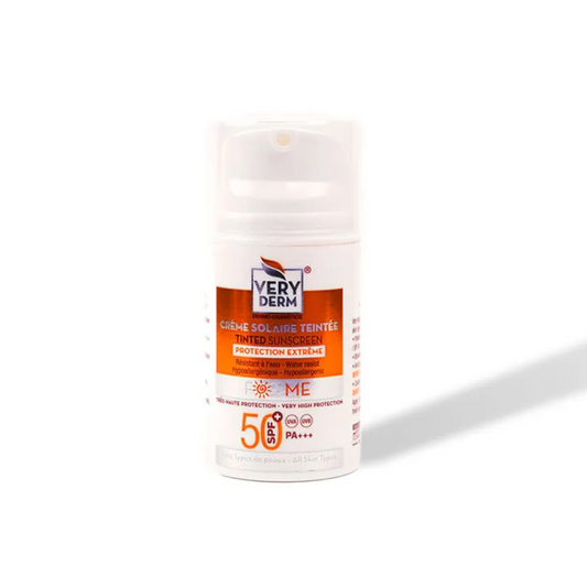 VERY DERM Crème solaire SPF50+ teinté
