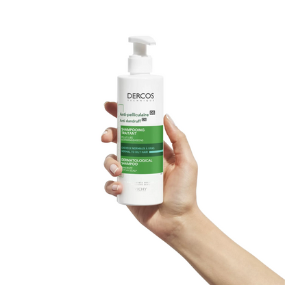 VICHY Dercos Anti‑Pelliculaire Shampooing Cheveux Normaux À Gras