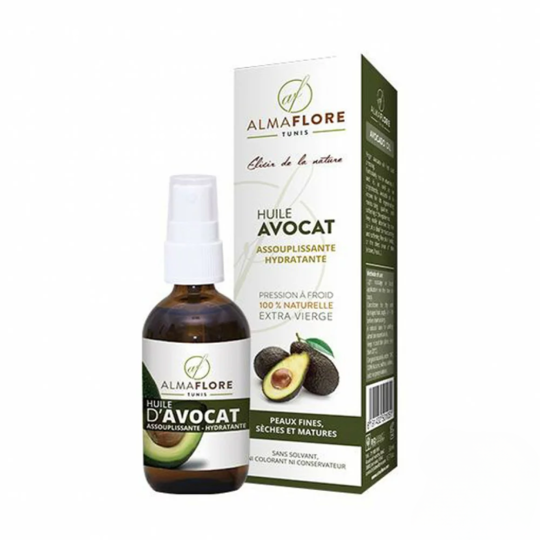 ALMAFLORE Huile D'avocat original – Prix Tunisie – La Para Du Lac