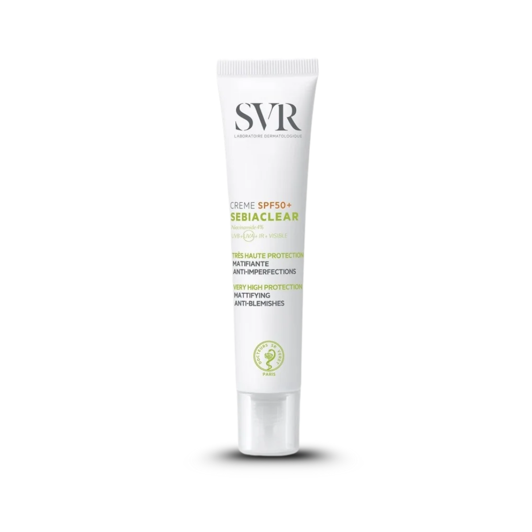 SVR PACK Sebiaclear SPF50 + Serum + Crème Lavante Gratuite