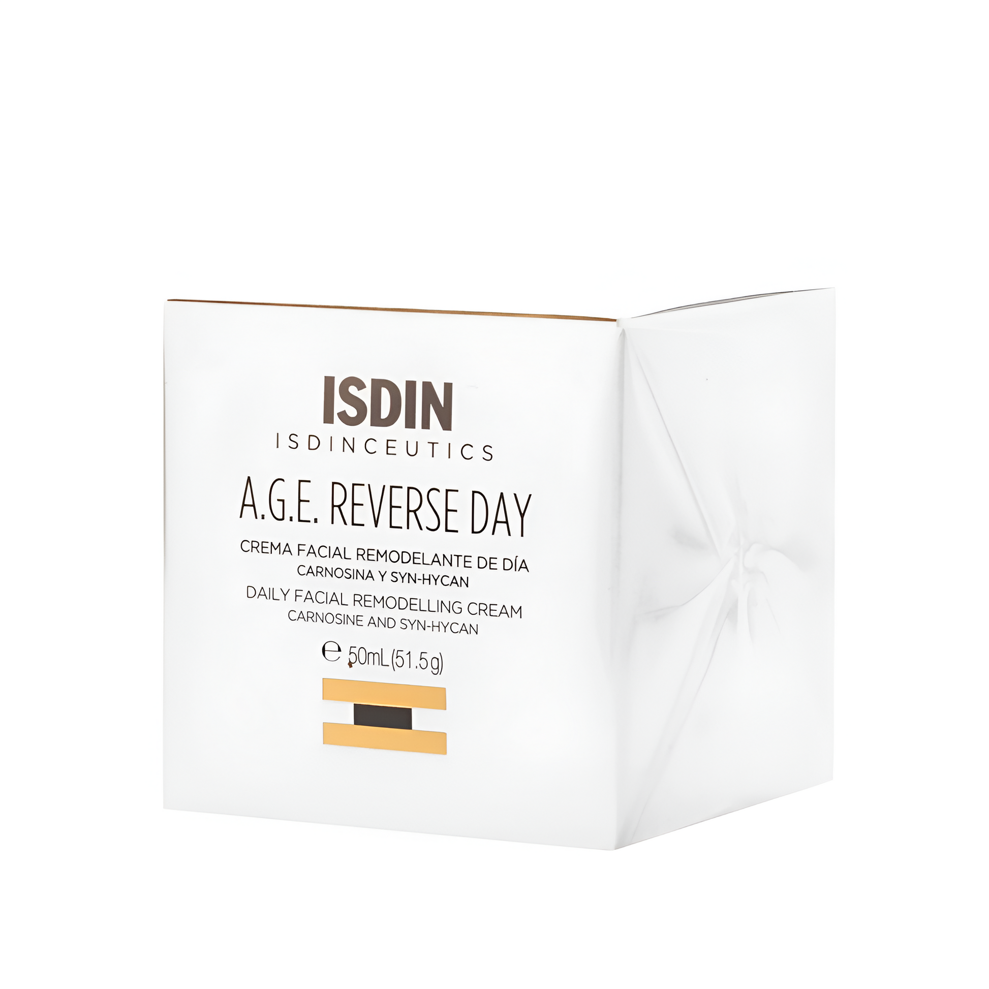 ISDIN A.G.E. Reverse Day – Crème anti-âge remodelante visage 50 ml – Disponible sur laparadulac.com – Laparadulac Parapharmacie Tunisie.

