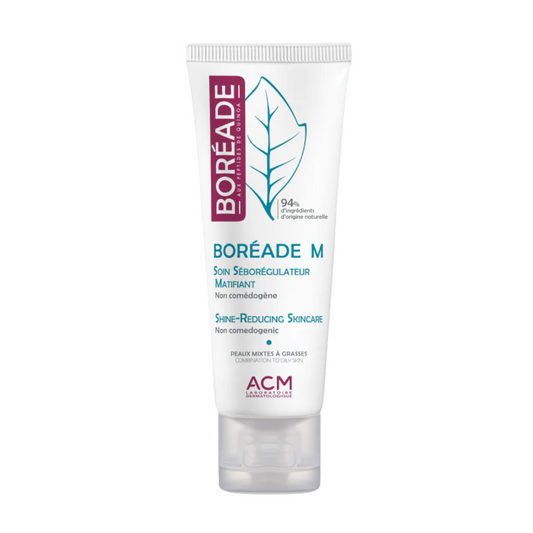 "ACM Boréade M soin matifiant 40 ml sur laparadulac.com, parapharmacie Tunisie, régulateur de sébum pour peaux mixtes à grasses sans brillance."


